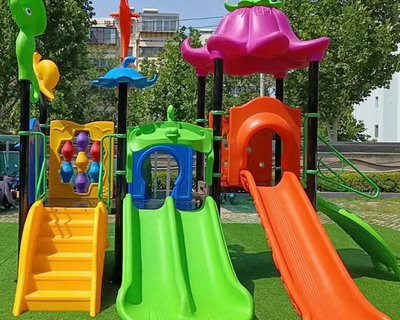 幼兒園滑滑梯目標解析 內蒙烏海幼兒園滑梯與振鵬幼教玩具的完美結合